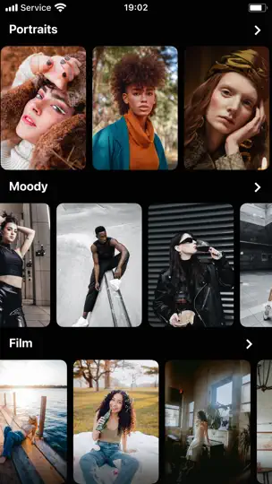 Скриншот Пресеты для Lightroom - Uniq на iPhone 7