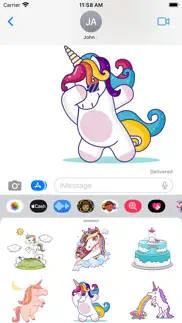 How to cancel & delete colourful unicorn stickers 2