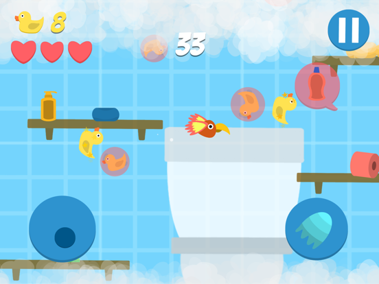 Bird Hurdle iPad screenshot