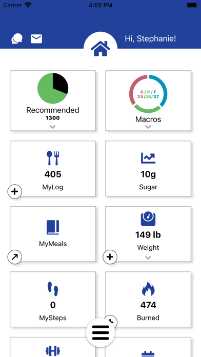 TeleDIETS Screenshot