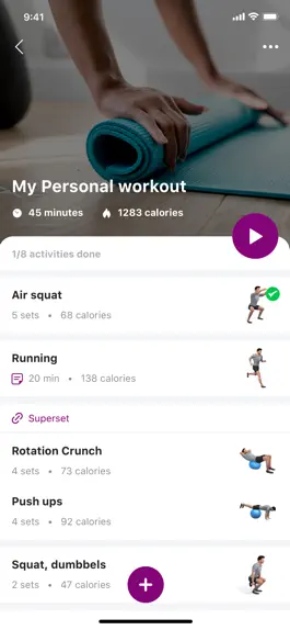 Game screenshot Xsports fitness Trainings-App hack