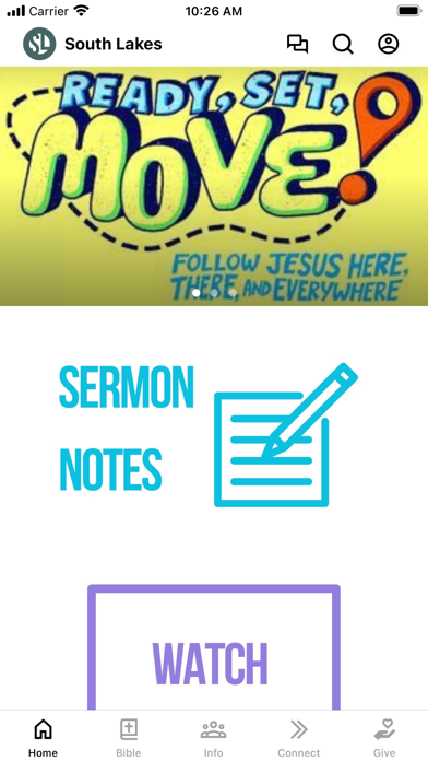 South Lakes Church Screenshot