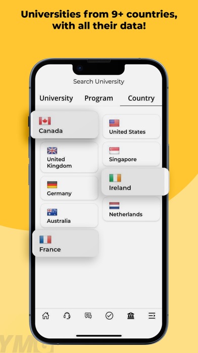 YMGrad - Study Abroad Screenshot