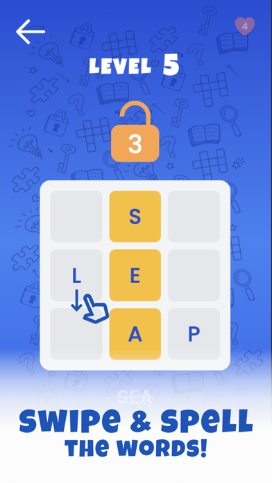 LetterLock Puzzle - Word Game Screenshot