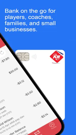 American eWallet screenshot 2