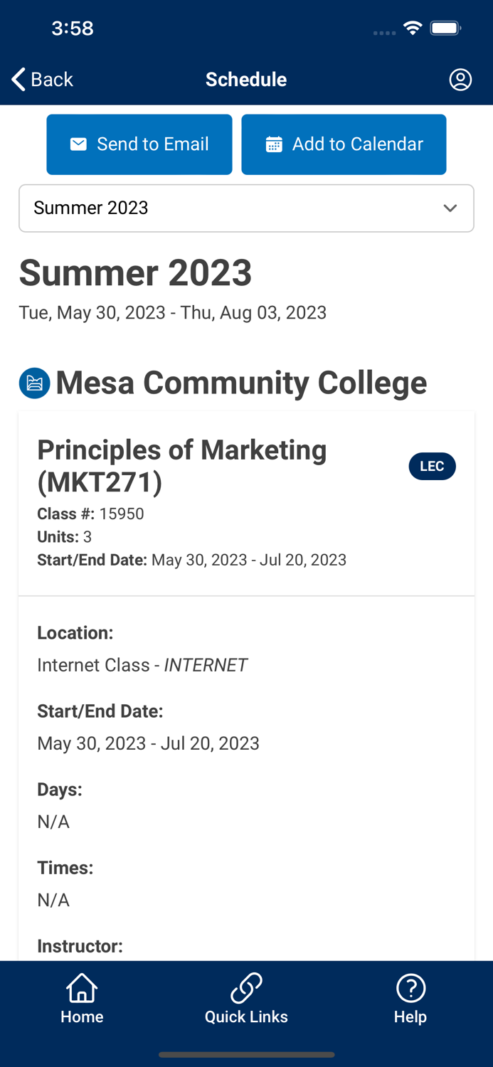 My Maricopa Student Portal