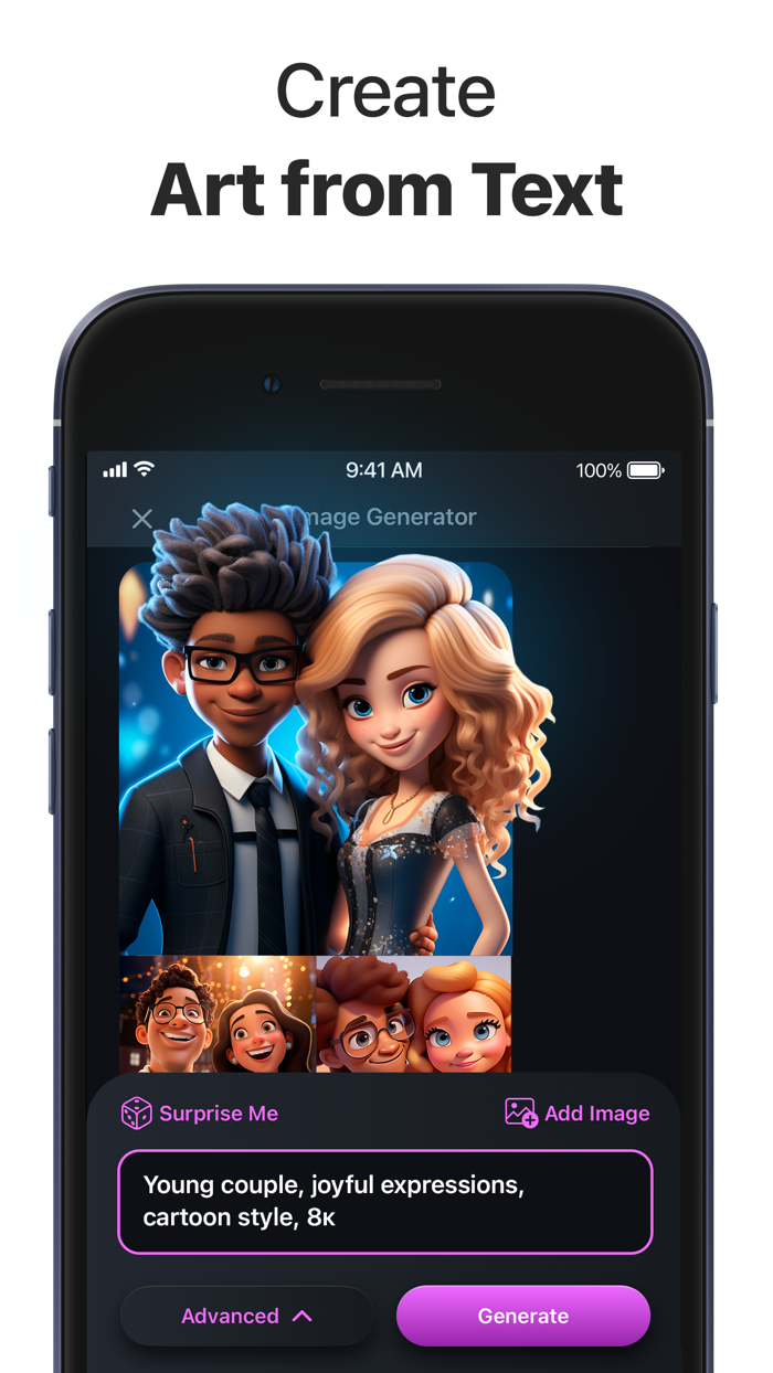 ARTA・AI Photo Generator・Al Art