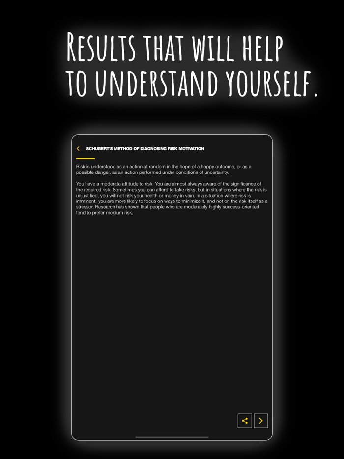 Psychological tests and quizzes