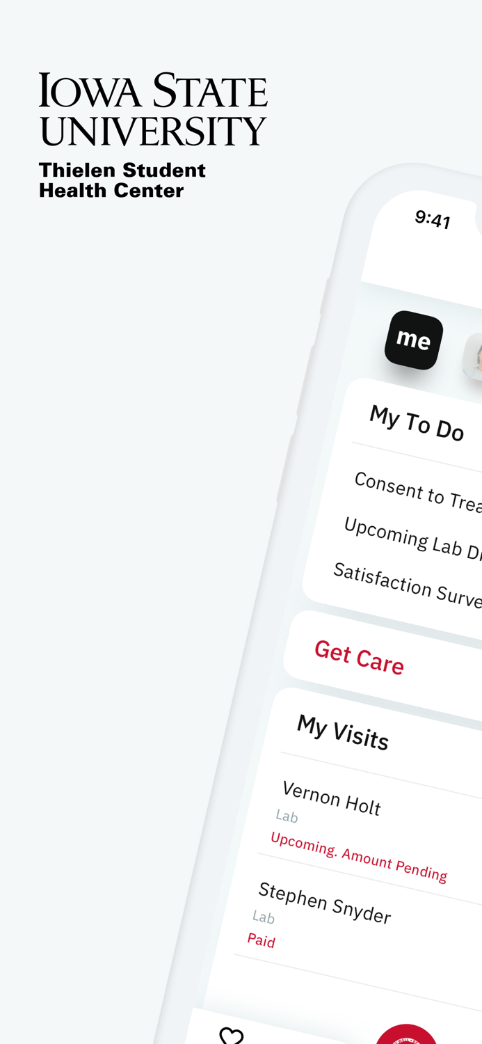 ISU Student Health Portal