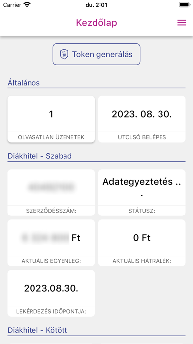 Diákhitel Direkt Screenshot