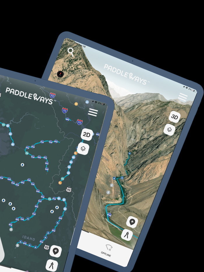 PaddleWays-Maps To Go Paddling