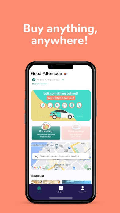 Screenshot #2 pour Mashkor: on-demand delivery