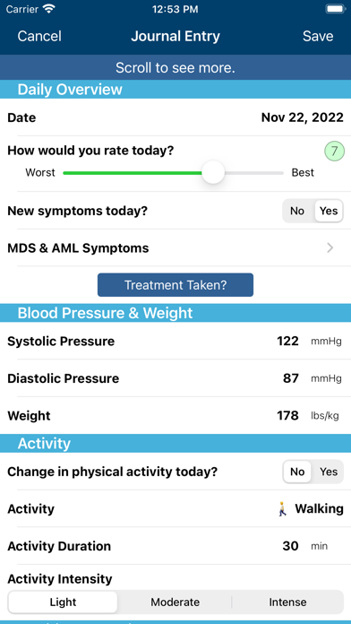 MDS & AML Manager Screenshot