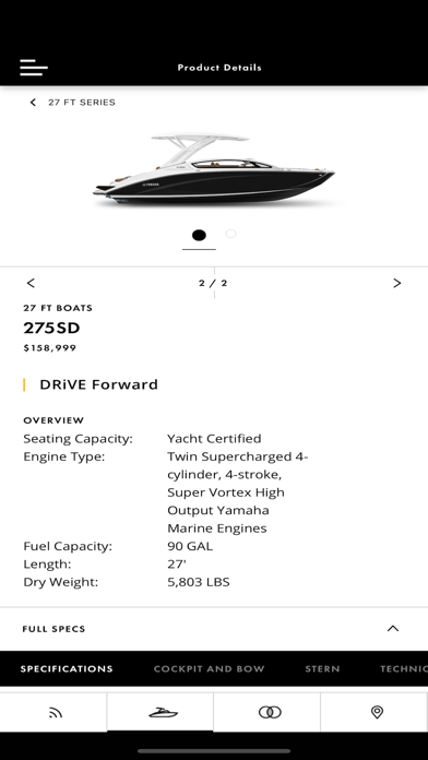 Yamaha Boats Screenshot