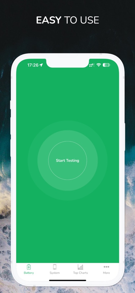 Battery Testing - Utilities App | MWM