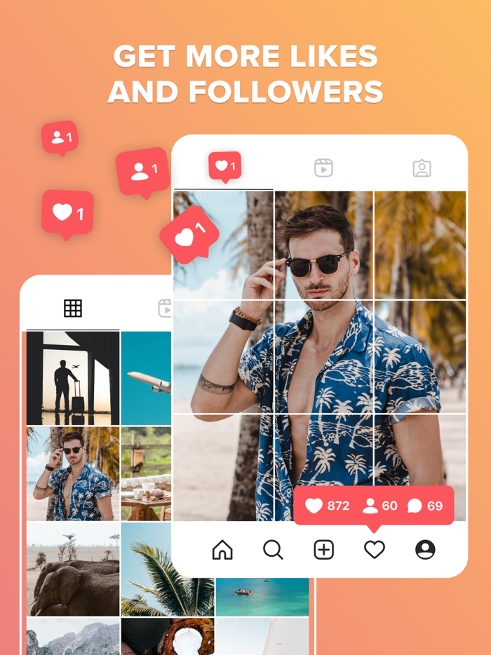 Grid Post Maker for Instagram