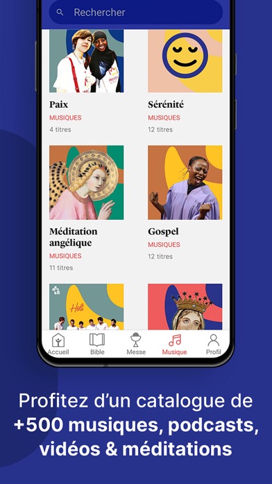 Prions : Bible & Méditation Screenshot