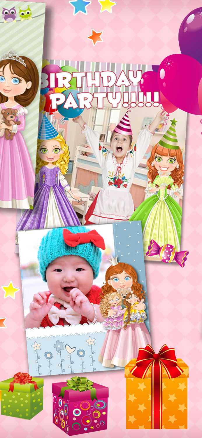 Birthday parties’ invitation