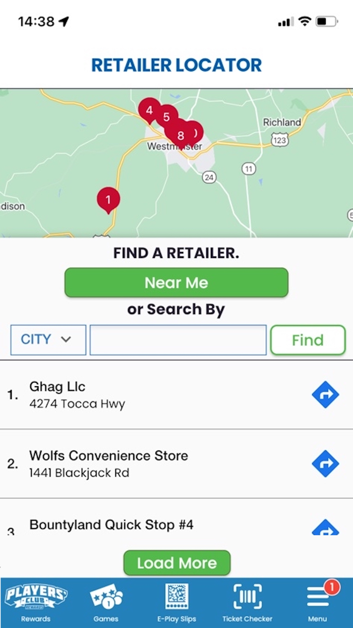 SCEL Players’ Club Rewards