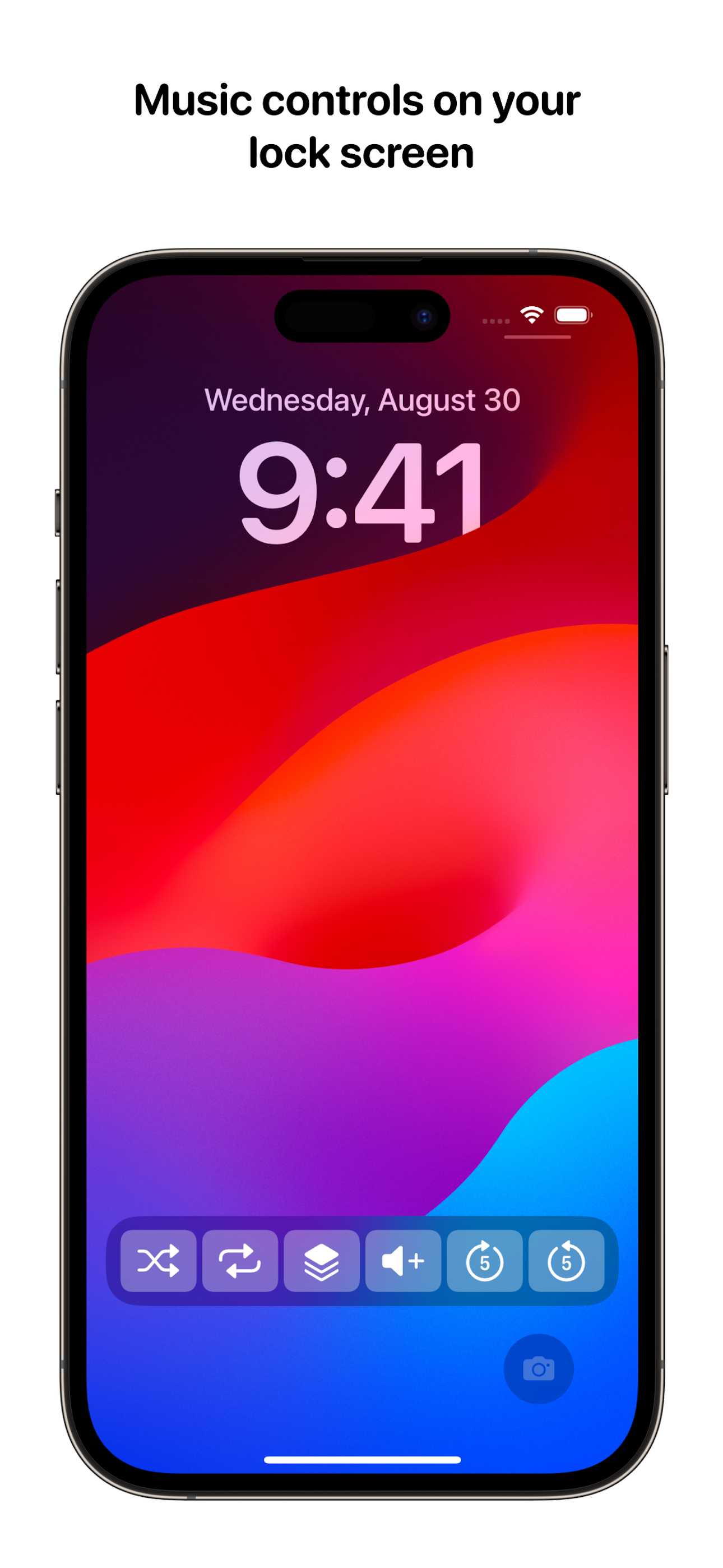 ControlBar - Music Menu Bar