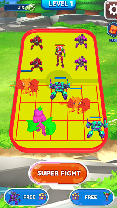Superhero Merge Monster Fight Screenshot