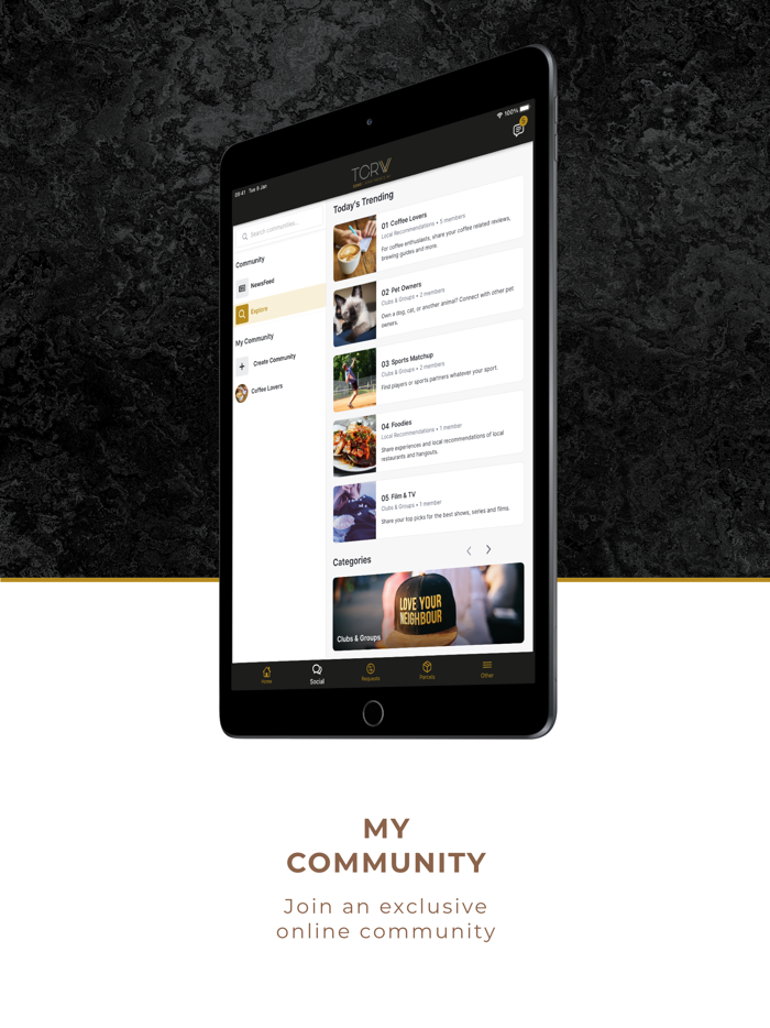 TCRW SOHO Resident App