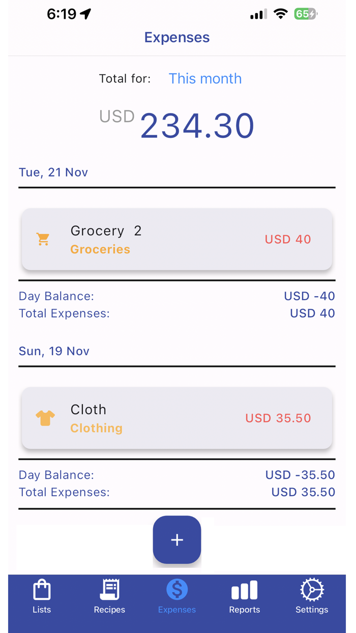 Shopping List - Smart