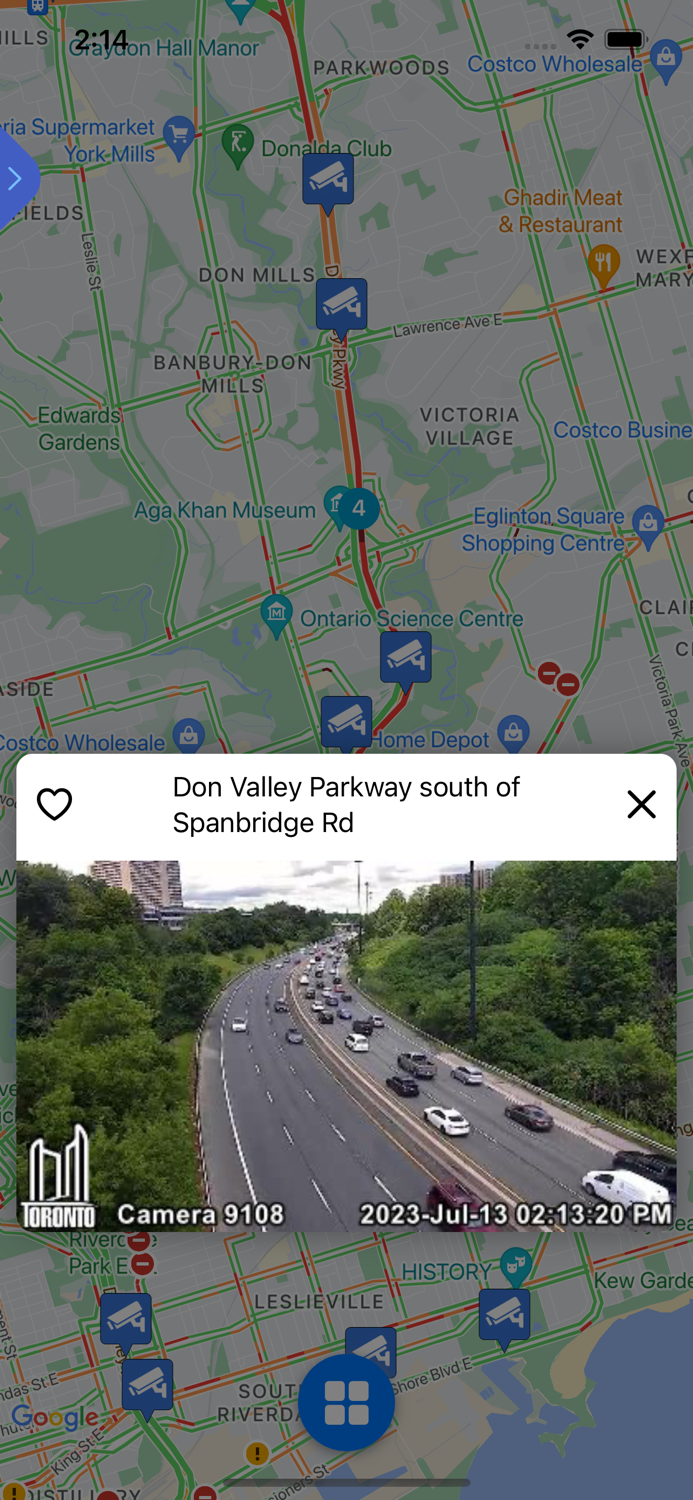 Live Traffic - Toronto