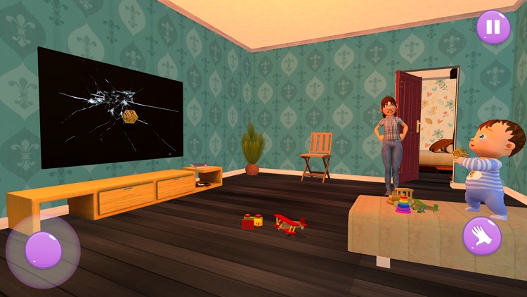 Baby & Babysitter Fun Sim 3D