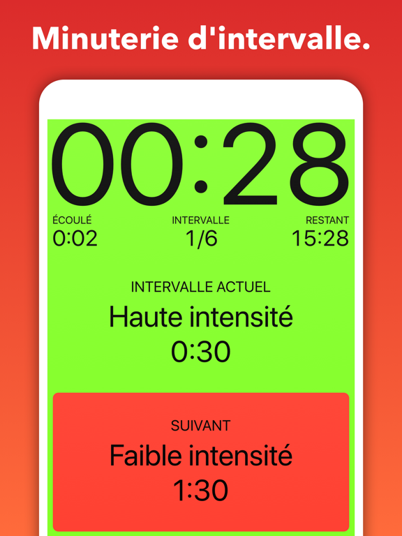 Screenshot #4 pour Seconds Interval Timer