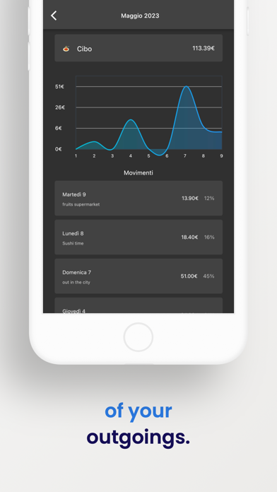 Easy Cashflow - Your outgoings Screenshot