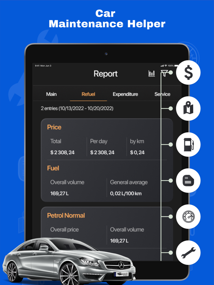 Driver Log  Car Maintenance