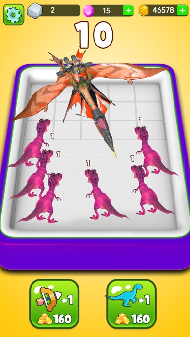 Mix Merge Dragon Epic War Game Screenshot
