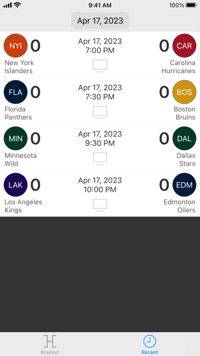 Hockey Playoffs Screenshot