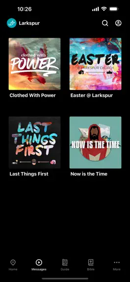 Game screenshot Larkspur Church App apk