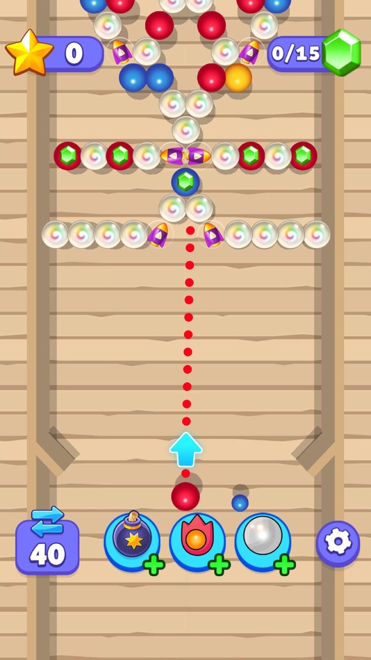#10. Bubble Fall 3D (iOS) 由: Voodoo