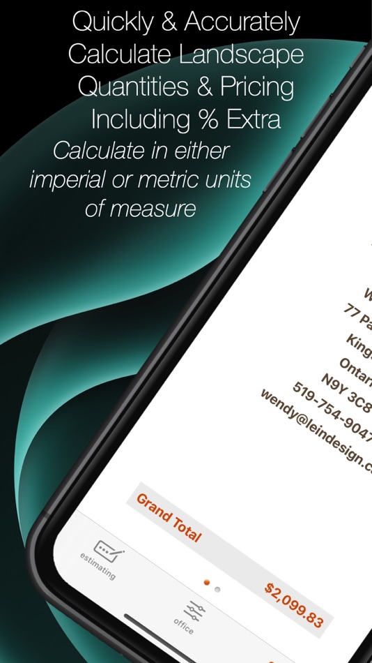 #1. Landscape Pro Estimator (iOS) 게시자: John Lein