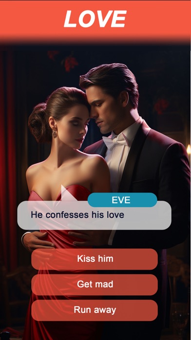 I Choose Love Interactive book Screenshot