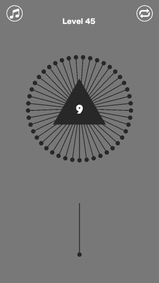 #1. Crazy Twisty Arrow- Shoot Ball (iOS) By: 鹏飞 侯