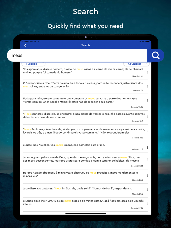 Biblia para leitura diaria