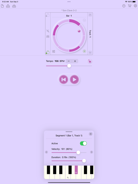 Screenshot #5 pour Bar Sequencer