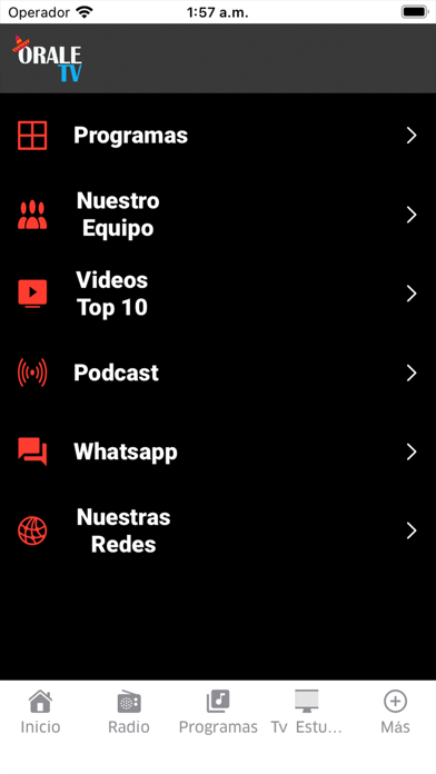Orale RTV Screenshot