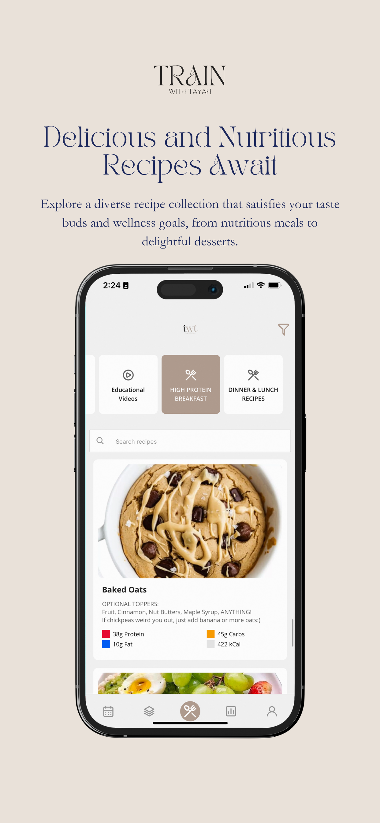 Train With Tayah App