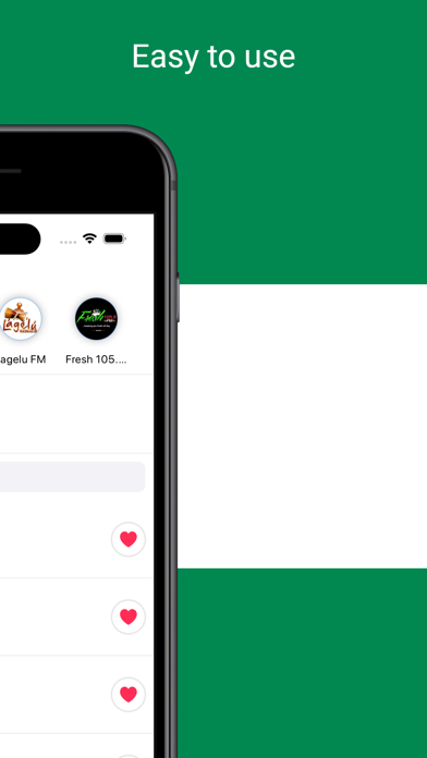 Nigeria Radio Stations / News Screenshot