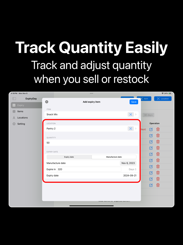 ExpiryDay - Expiry Tracker
