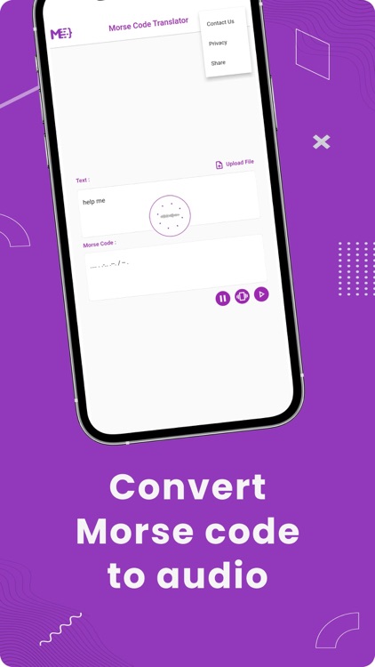 Morse Code Encoder & Decoder screenshot-8
