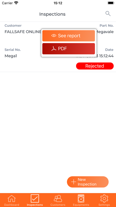 Fall Safe-Inspector Screenshot