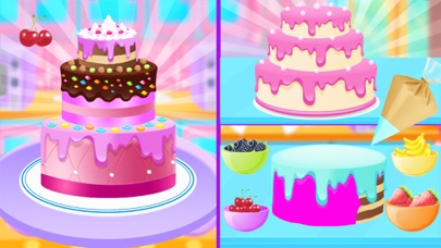 Sweet Cream Cake Maker Games Screenshot