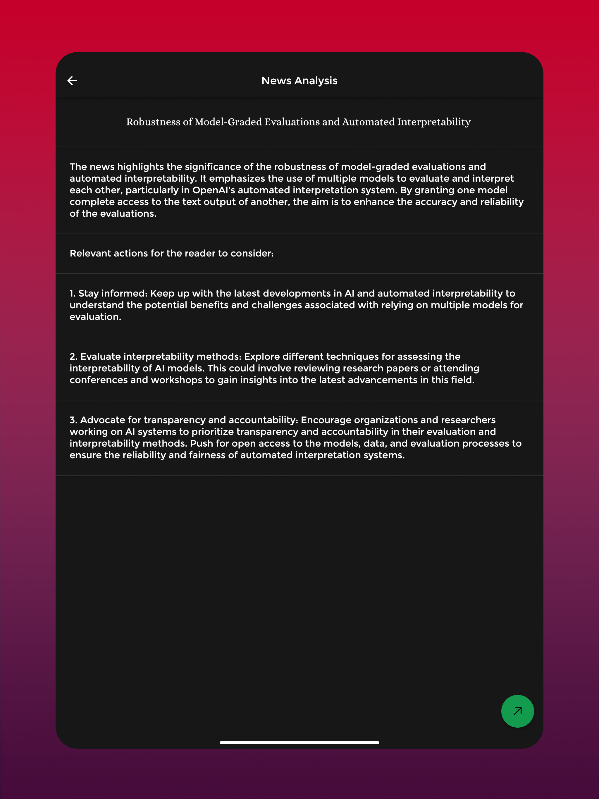 Nitro - The Latest AI News screenshot 6