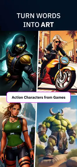 Game screenshot VisionAi : AI Art Generator apk